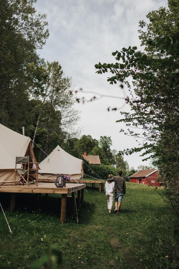 Falkeroed - Lyxig Glamping I Naturreservat Ink Frukost 그레베스타드 외부 사진