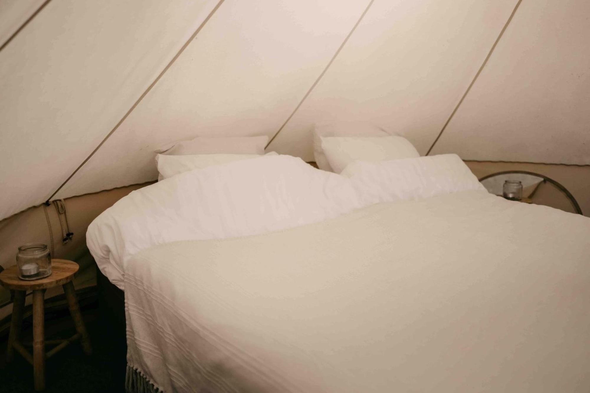 Falkeroed - Lyxig Glamping I Naturreservat Ink Frukost 그레베스타드 외부 사진